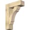 Ekena Millwork Olympic Block Rough Sawn Bracket w/ Offset Brace, Douglas Fir, 8"W x 26"D x 34"H BKT0806X26X34OLY05RDF - alternate 1